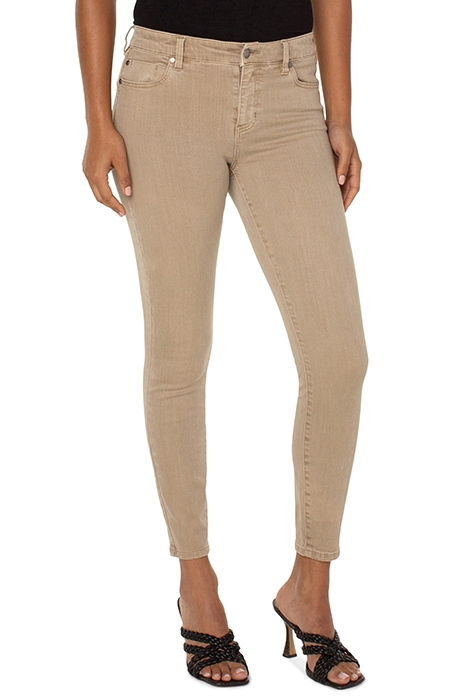 PIPER HUGGER ANKLE SKINNY BISCUIT TAN 3