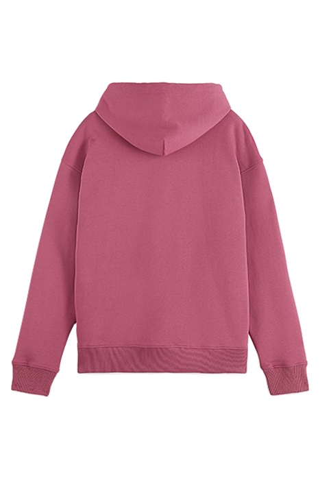 UNISEX HOODIE IN ORGANIC COTTON DAHLIA 2