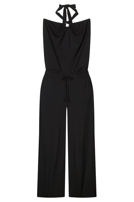 QUINTY: JUMPSUIT CREPE JERSEY BLACK 4