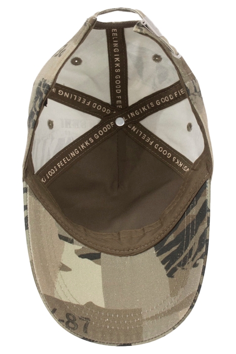 BOYS’ KHAKI CAMOUFLAGE PRINT CAP 3