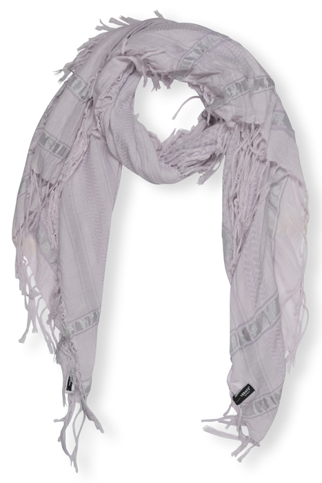 SCARF CHECK LIGHT LILAC 1