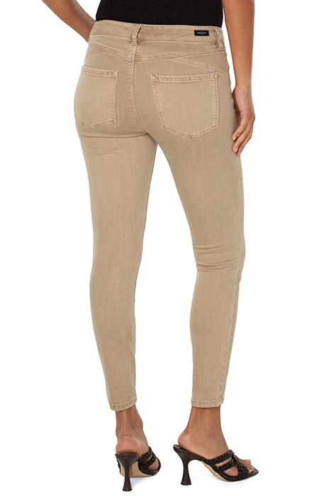 PIPER HUGGER ANKLE SKINNY BISCUIT TAN 2