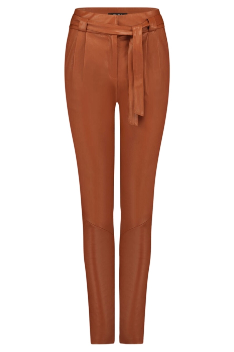 PAULA STRETCH LEATHER TERRACOTTA 3