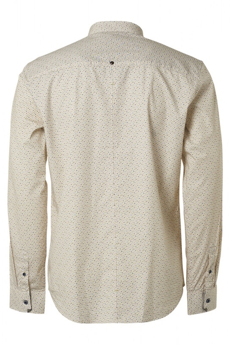 SHIRT STRETCH ALLOVER PRINTED LIGHT GREEN 2