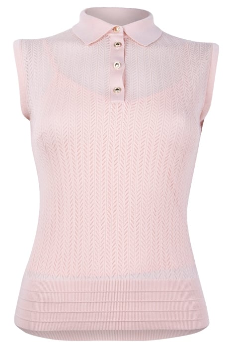 JANET SWTR SL POLO BLUSH BREEZE 3