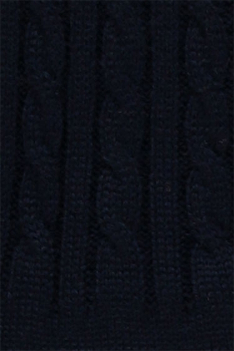 NAVY KNITTED TIE 4