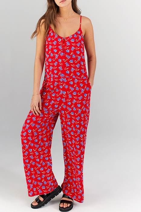 CHERRY BOHO PRINT JUMPSUIT 1