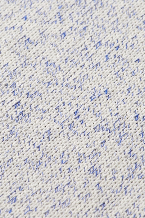 STRUCTURED MELANGE PULLOVER RIVIERA BLUE MELANGE 7