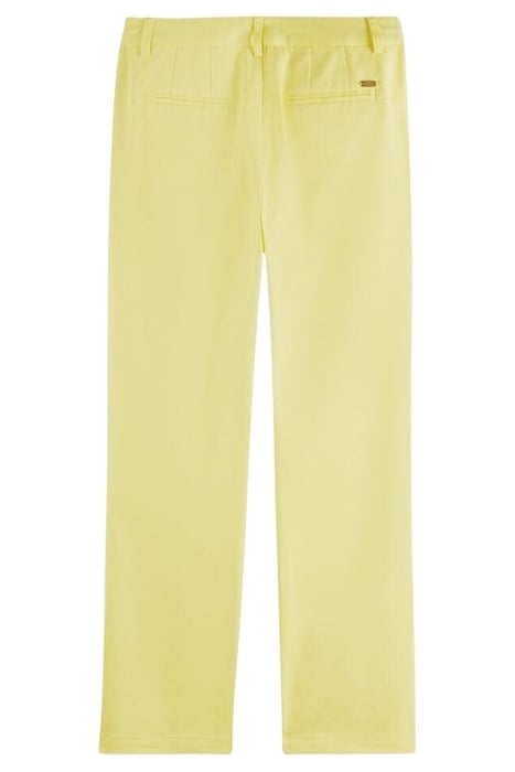 ABOTT - MID RISE TAPERED ORGANIC COTTON CHINO POPCORN 2