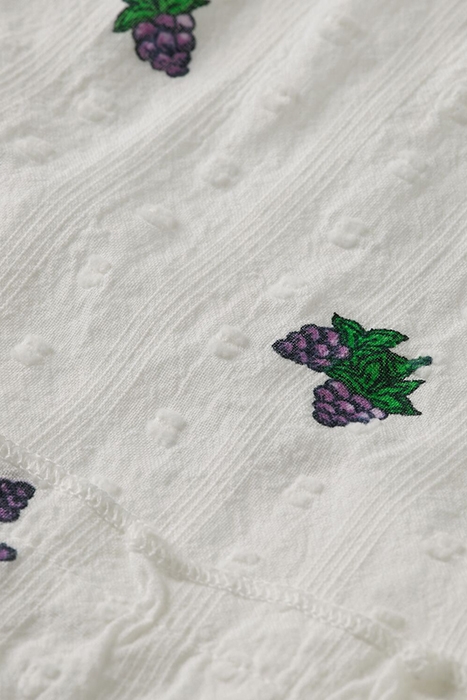 ALL-OVER PRINTED GRAPE MAXI SKIRT MINI GRAPE 3