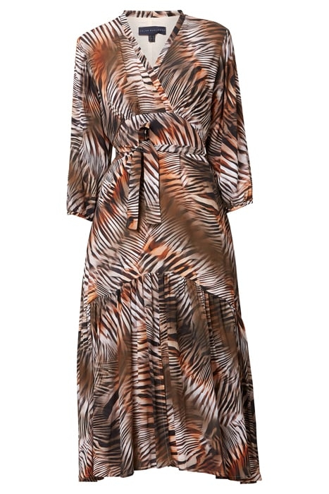 BEVERLY ZEBRA PRINT DRESS PRINT 3