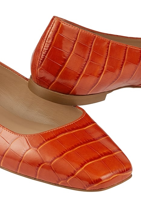 PHYLLIS BALLERINA SHOES ORANGE 4