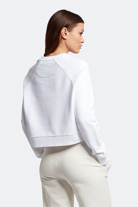 CROPPED SWEATSHIRT WHITE 2