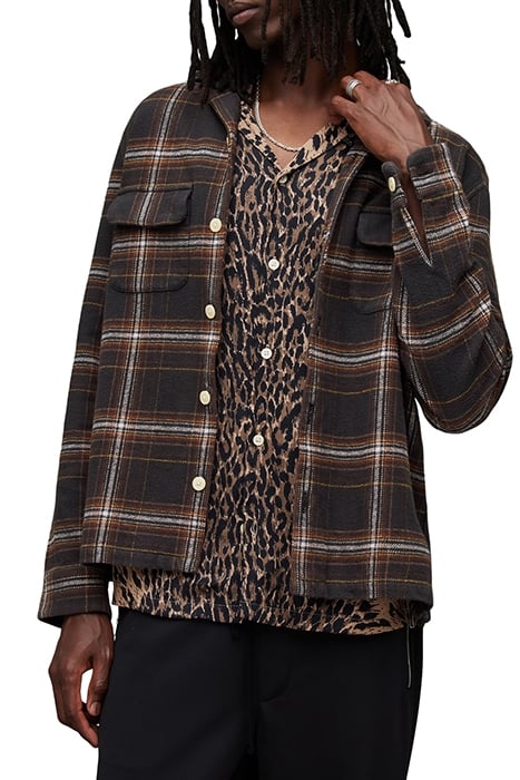 ISONDE LS SHIRT WASHED BLACK 5