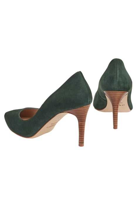 FLORET COURT HEEL DARK GREEN 3
