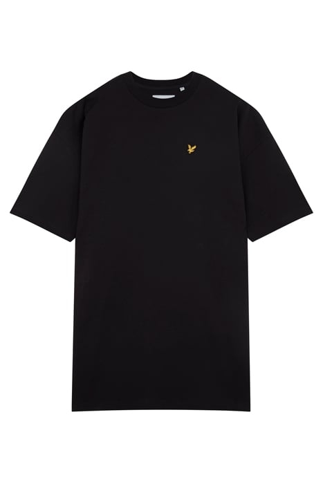 OVERSIZED T-SHIRT DRESS JET BLACK 4