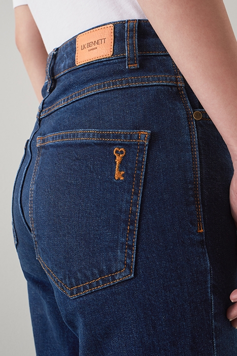 MELLE STRAIGHT JEANS INDIGO 4