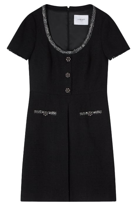 LARA MINI DRESS BLACK 3