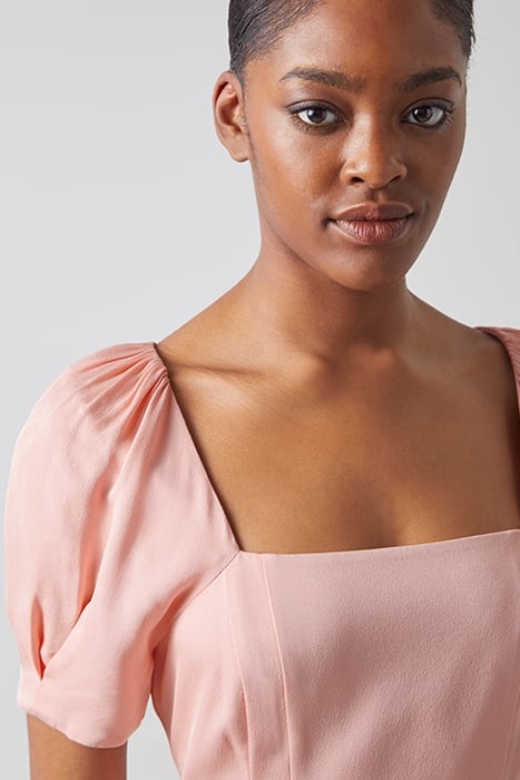 PAIGE MIDI DRESS PALE PINK 5