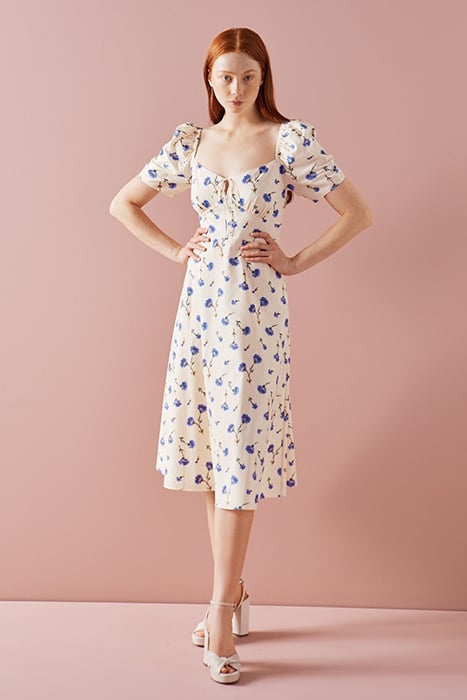 PHELIA MIDI DRESS CREAM 1