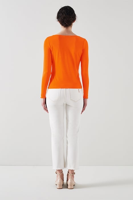 MAY LONG-SLEEVED TOP ORANGE 3