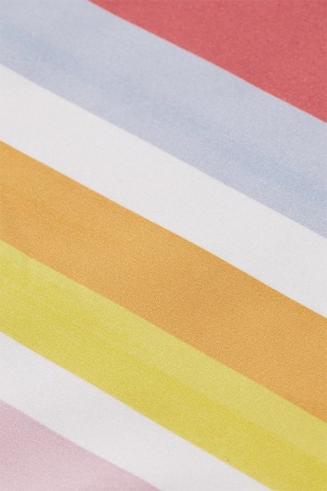 MID LENGTH - STRIPE PRINTED SWIMSHORT LIGHT MULTI STRIPE 3