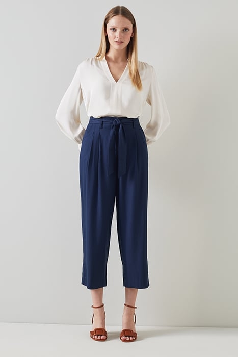 ALMEIDA WIDE-LEG & FLARED JEANS NAVY 1