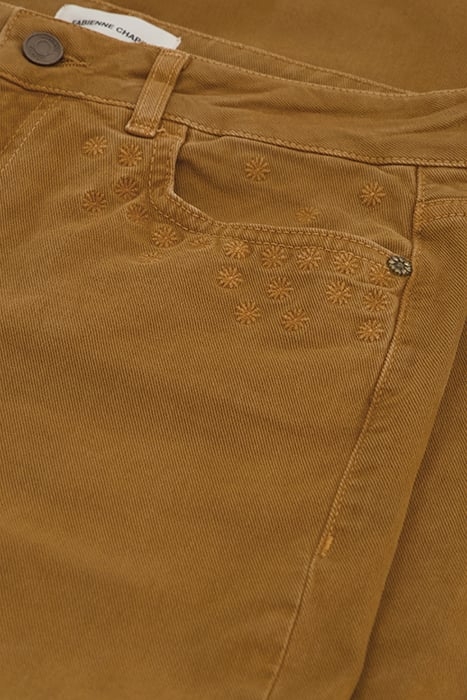 EVA WIDE LEG TROUSERS CRAZY CLAY 2