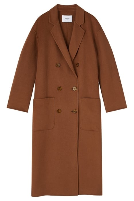 TILDA DOUBLE BREASTED COAT COGNAC 3
