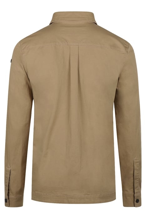 COTTON SHIRT JACKET SAND 2