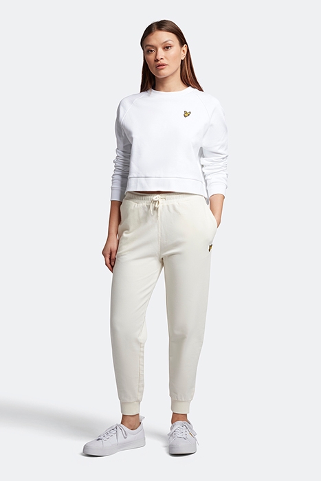 CROPPED SWEATSHIRT WHITE 3