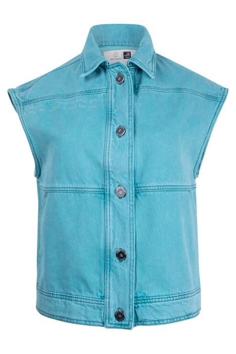 VAN VEST TURQUOISE 1