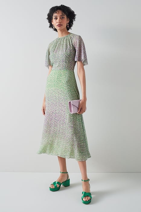 ELOWEN MIDI DRESS PURPLE 5