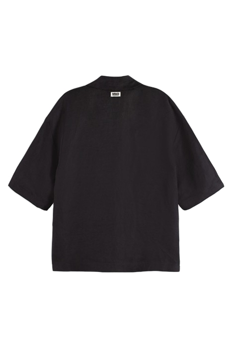 CAMP SHIRT BLACK 2