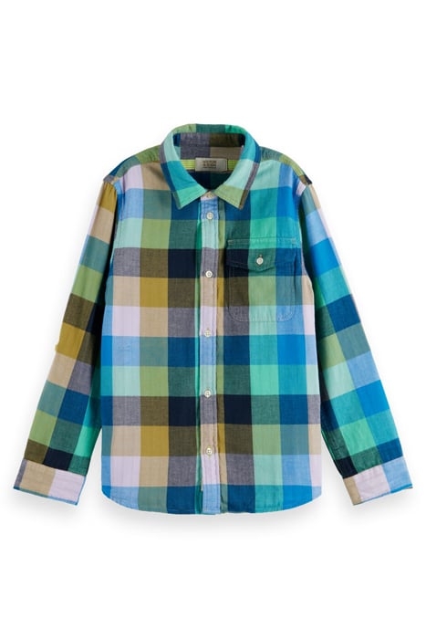 YARN-DYED CHECK BONDED LONG SLEEVE SHIRT COLOURFUL CHECK 3