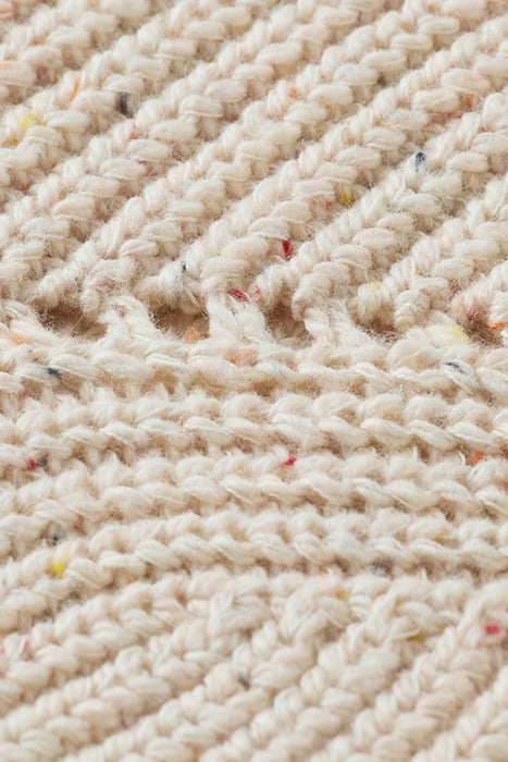 NEPPY YARN PULLOVER WHITE SAND 6