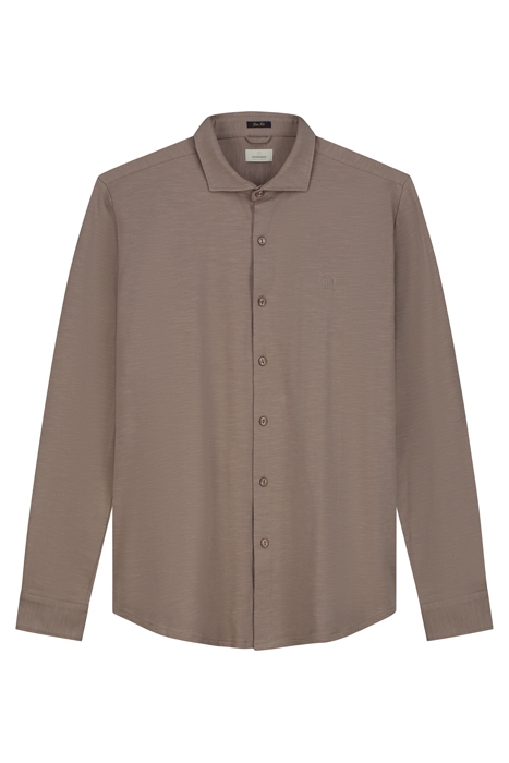 SHIRT FINE SLUB JERSEY TIMBER WOLF 3