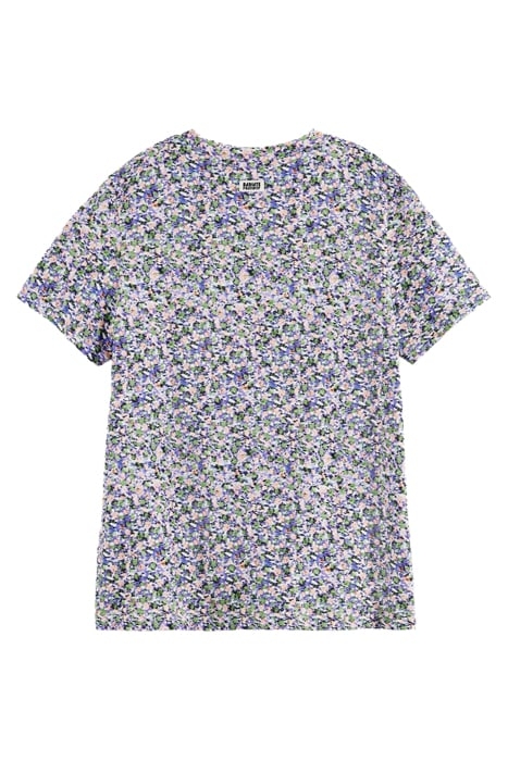 ROSARIA PRINT REGULAR FIT T-SHIRT IN ORGANIC COTTON ROSARIA 7
