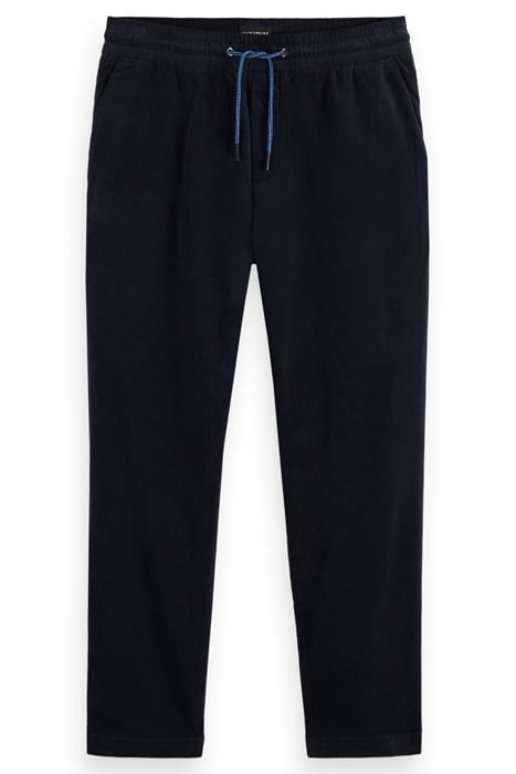 CORDUROY JOGGER IN ORGANIC COTTON NAVY 1