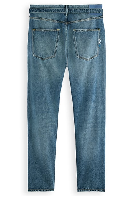 THE SPIN DENIM CHINO — WASHED OUT WASHED INDIGO 2
