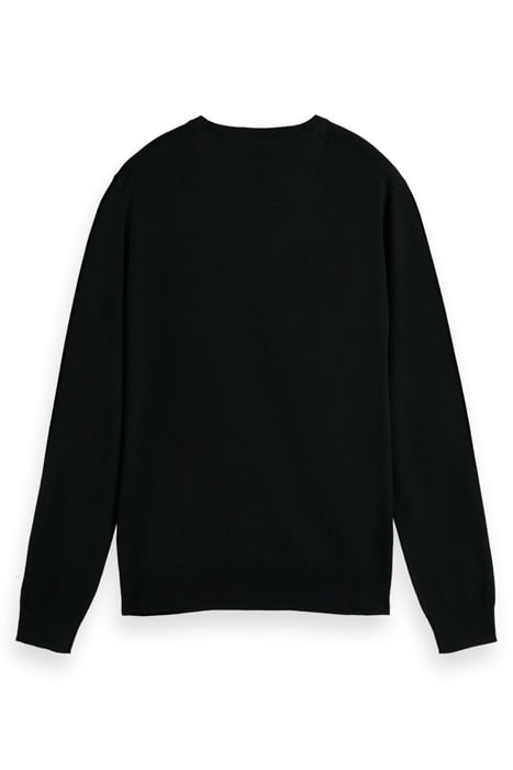ESSENTIALS - CLASSIC CREWNECK PULLOVER BLACK 2