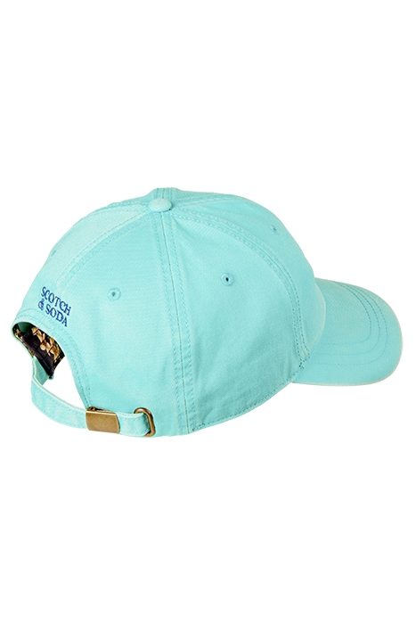 TWILL CAP WITH LOGO EMBROIDERY SMASH MINT 2