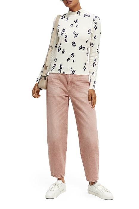 ALL-OVER PRINT SLIM-FIT LONG SLEEVE T-SHIRT TULIPS 4