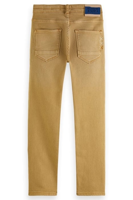 STRUMMER SLIM JEANS — GARMENT DYED COLOURS SAND 2