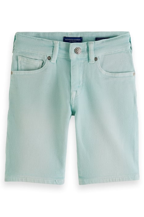 STRUMMER SLIM FIT SHORT — GARMENT DYED COLOURS PISTACHIO 1