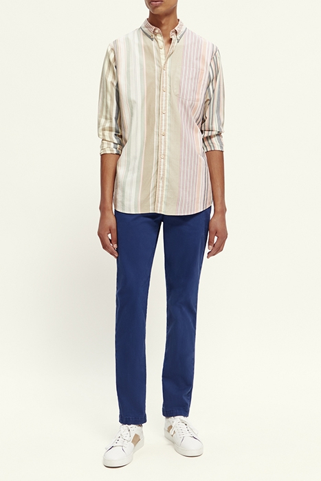 STUART - SLIM-FIT CHINO MARINE 4