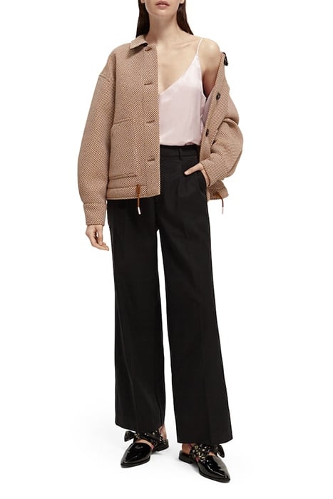 BOUCLÉ SHIRT-JACKET LAVENDER 3