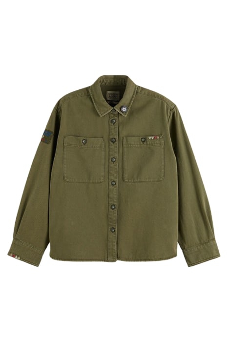 MILITARY SHIRT ARMY GREEN 1