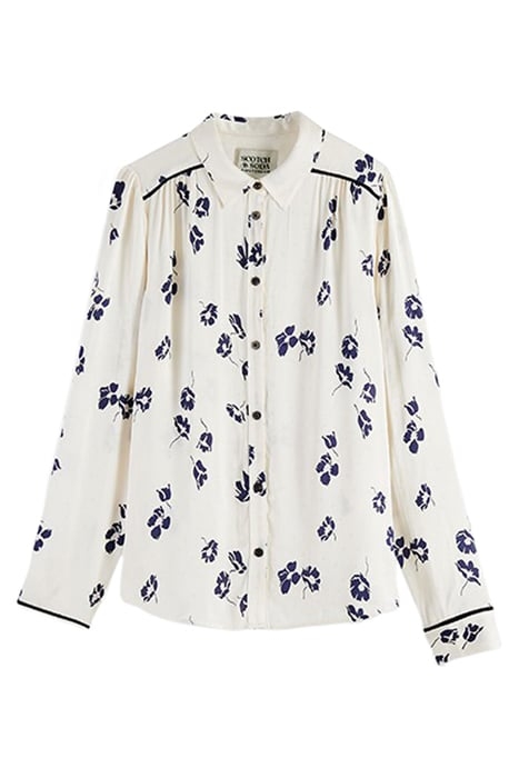 SLIM-FIT SHIRT WITH PIPING DETAIL TULIPS 1