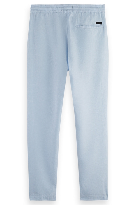 WARREN COTTON/LINEN TWILL JOGGER SKY 8